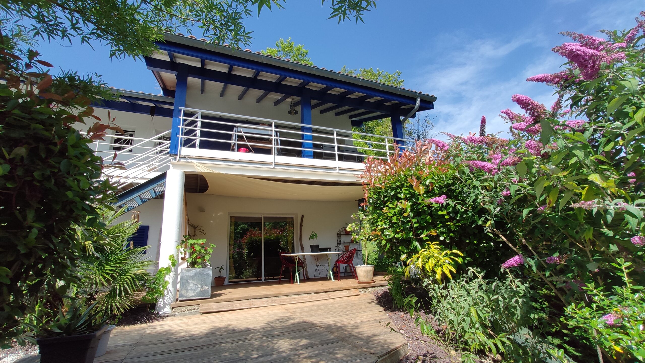 Terrasse fleurie Loft